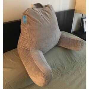 New Reading Pillow with Shredded Memory Foam- Back Pillow for Sitting in Bed
